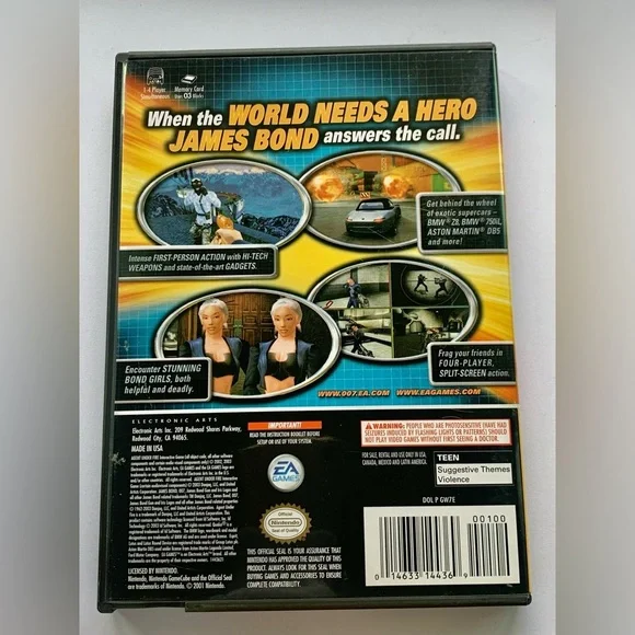 007: Agent Under Fire GameCube Game - CIB - Picture 2 of 4